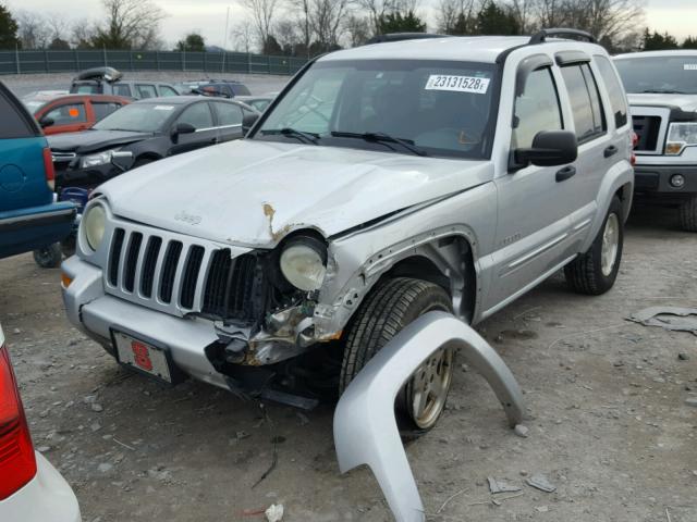 1J4GL58K44W216441 - 2004 JEEP LIBERTY LI SILVER photo 2