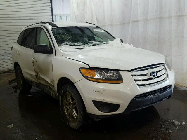 5XYZGDAB1BG040031 - 2011 HYUNDAI SANTA FE G WHITE photo 1