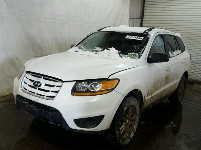 5XYZGDAB1BG040031 - 2011 HYUNDAI SANTA FE G WHITE photo 2