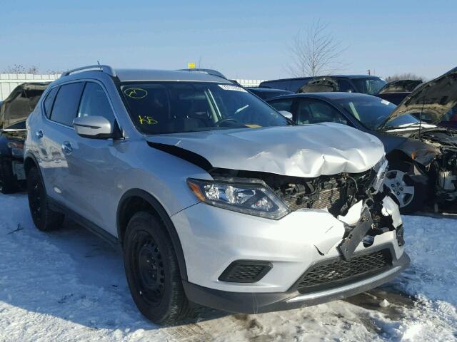 5N1AT2MV8GC752952 - 2016 NISSAN ROGUE S SILVER photo 1