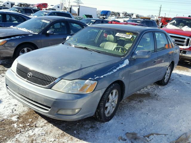 4T1BF28B12U259743 - 2002 TOYOTA AVALON XL GRAY photo 2