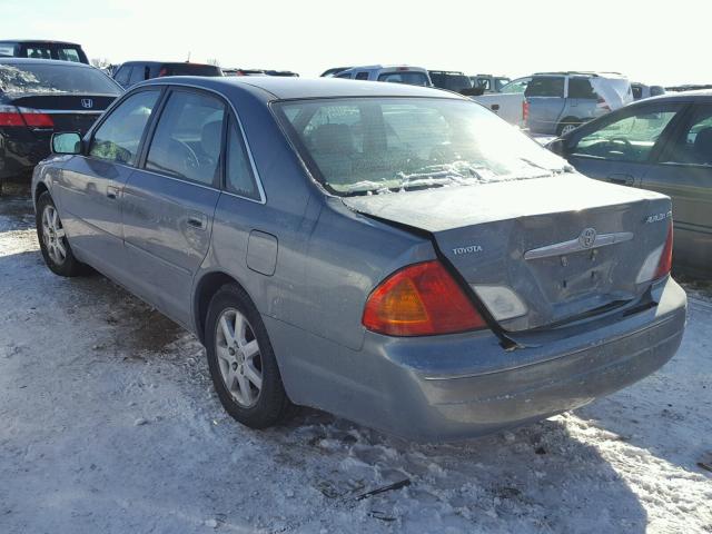 4T1BF28B12U259743 - 2002 TOYOTA AVALON XL GRAY photo 3