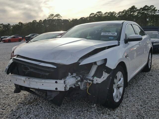 1FAHP2EW6CG130177 - 2012 FORD TAURUS SEL WHITE photo 2