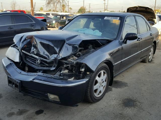 JH4KA96612C014284 - 2002 ACURA 3.5RL BLACK photo 2