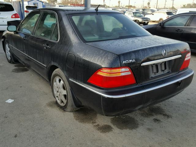 JH4KA96612C014284 - 2002 ACURA 3.5RL BLACK photo 3