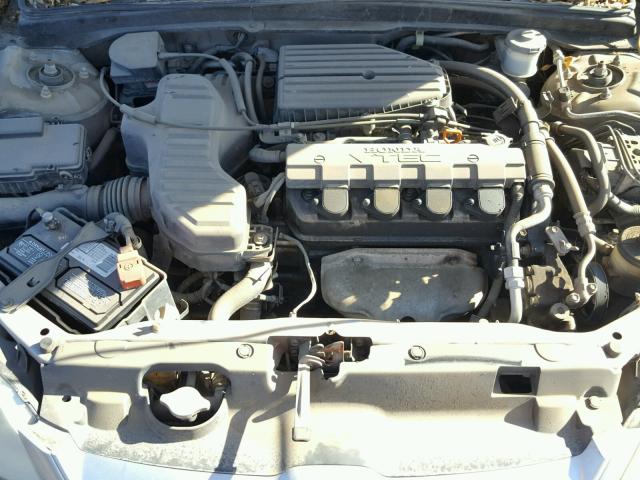 2HGES26794H610630 - 2004 HONDA CIVIC EX SILVER photo 7