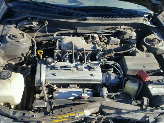 2T1BA02E4VC163696 - 1997 TOYOTA COROLLA BA BLACK photo 7