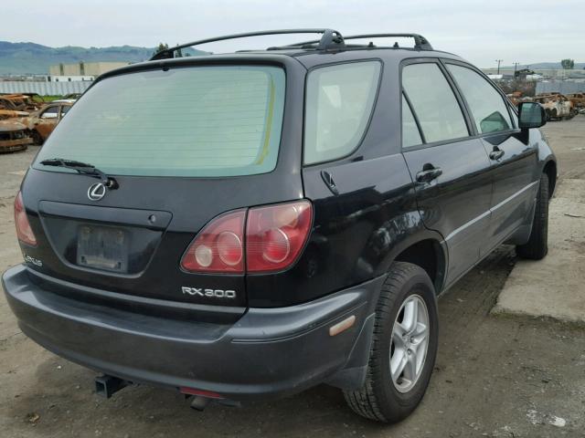 JT6HF10U3X0013272 - 1999 LEXUS RX 300 BLACK photo 4