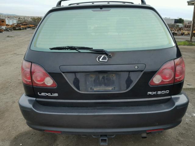 JT6HF10U3X0013272 - 1999 LEXUS RX 300 BLACK photo 9