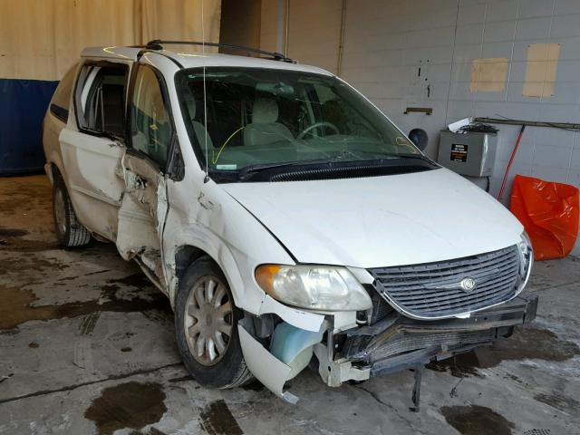 2C4GP74L43R228648 - 2003 CHRYSLER TOWN & COU WHITE photo 1