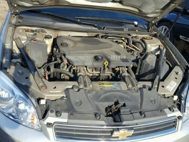 2G1WB58N279291580 - 2007 CHEVROLET IMPALA LS SILVER photo 7