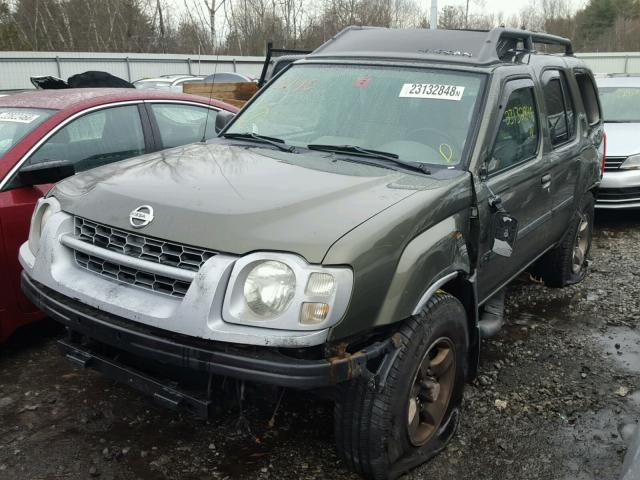 5N1ED28Y53C656094 - 2003 NISSAN XTERRA XE GREEN photo 2