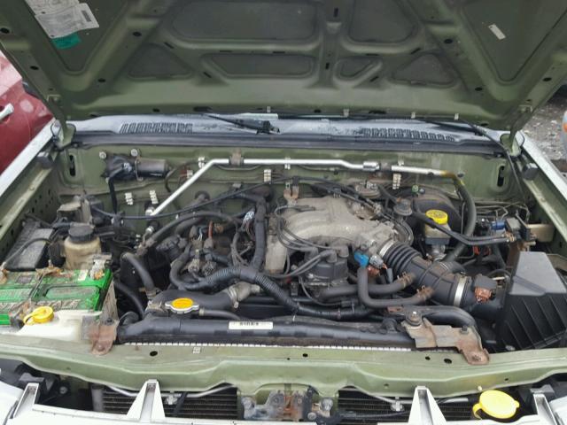 5N1ED28Y53C656094 - 2003 NISSAN XTERRA XE GREEN photo 7