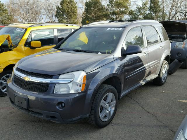 2CNDL83F986313604 - 2008 CHEVROLET EQUINOX LT GRAY photo 2