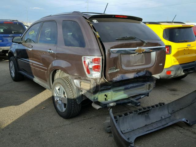 2CNDL83F986313604 - 2008 CHEVROLET EQUINOX LT GRAY photo 3