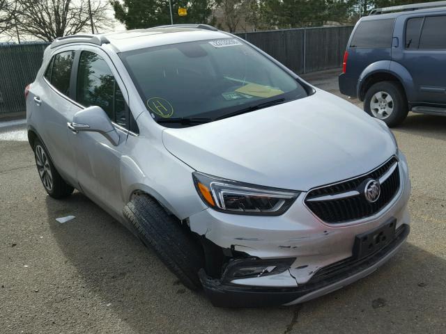 KL4CJGSB2JB524056 - 2018 BUICK ENCORE ESS SILVER photo 1