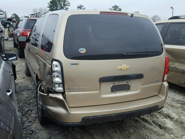 1GNDV03L25D175009 - 2005 CHEVROLET UPLANDER GOLD photo 3