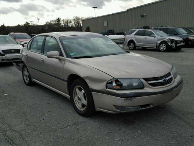 2G1WH55K429342837 - 2002 CHEVROLET IMPALA LS GOLD photo 1