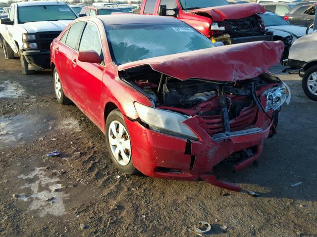 4T4BE46K59R077013 - 2009 TOYOTA CAMRY BASE RED photo 1