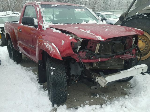 5TEPX42N86Z168388 - 2006 TOYOTA TACOMA RED photo 1