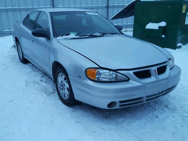 1G2NE52E55M251162 - 2005 PONTIAC GRAND AM S SILVER photo 1