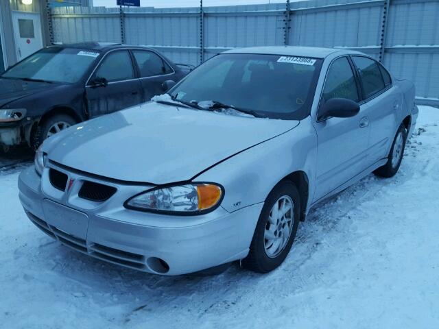 1G2NE52E55M251162 - 2005 PONTIAC GRAND AM S ვერცხლისფერი ფოტო 2