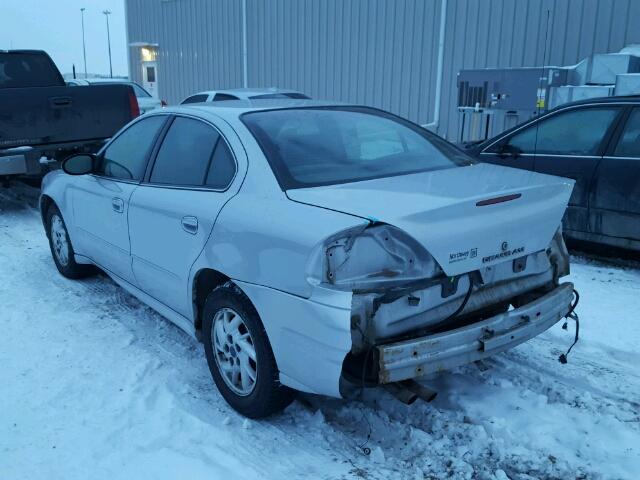 1G2NE52E55M251162 - 2005 PONTIAC GRAND AM S ვერცხლისფერი ფოტო 3
