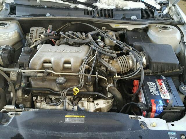 1G2NE52E55M251162 - 2005 PONTIAC GRAND AM S ვერცხლისფერი ფოტო 7