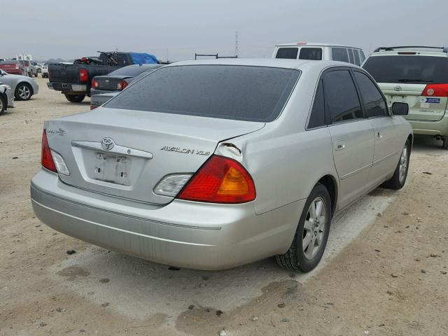 4T1BF28B42U214845 - 2002 TOYOTA AVALON XL GRAY photo 4