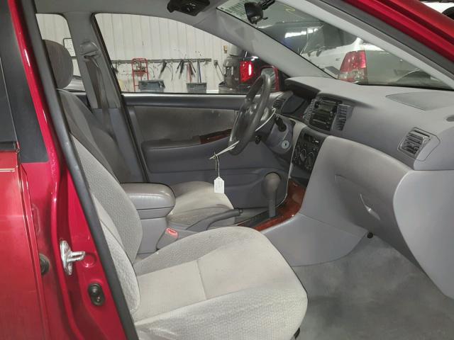 1NXBR32E54Z220690 - 2004 TOYOTA COROLLA LE 橙色 照片 5