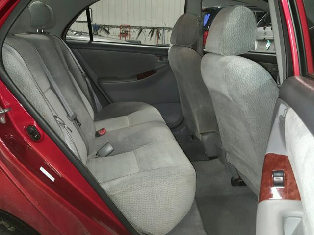 1NXBR32E54Z220690 - 2004 TOYOTA COROLLA LE 橙色 照片 6