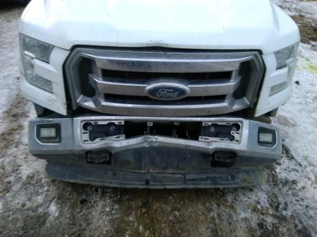 1FTFW1EF9FFC07987 - 2015 FORD F150 SUPER WHITE photo 9