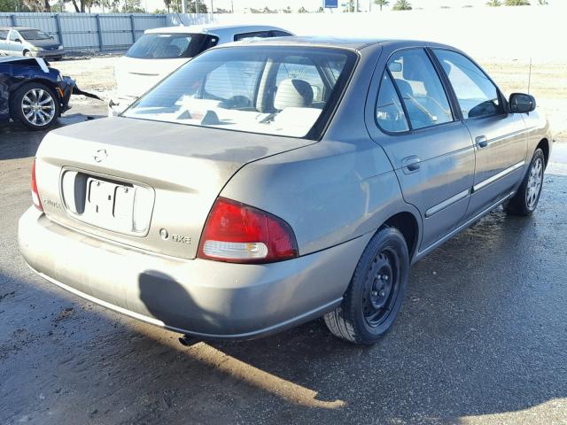 3N1CB51DX1L483347 - 2001 NISSAN SENTRA XE GRAY photo 4