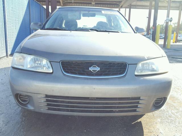 3N1CB51DX1L483347 - 2001 NISSAN SENTRA XE GRAY photo 9