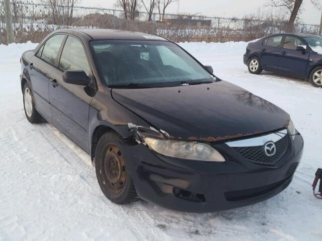 1YVFP80C545N07123 - 2004 MAZDA 6 I BLACK photo 1