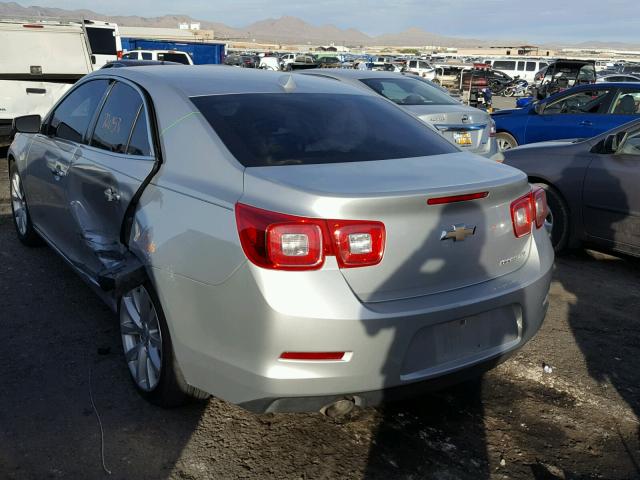 1G11H5SA1DF311092 - 2013 CHEVROLET MALIBU LTZ 银色 照片 3