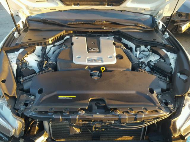 JN1BV7AR7EM701847 - 2014 INFINITI Q50 BASE Blanco foto 7