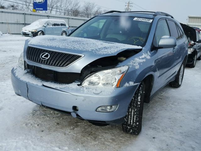 2T2HA31UX6C103214 - 2006 LEXUS RX 330 BLUE photo 2