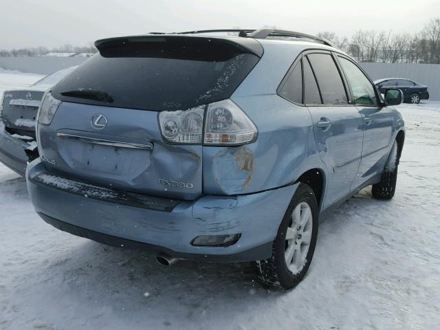 2T2HA31UX6C103214 - 2006 LEXUS RX 330 BLUE photo 4