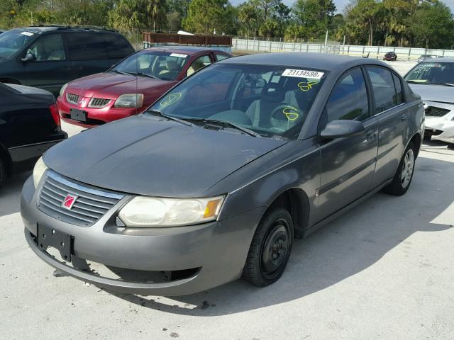 1G8AJ55F46Z122483 - 2006 SATURN ION 2 GRAY photo 2