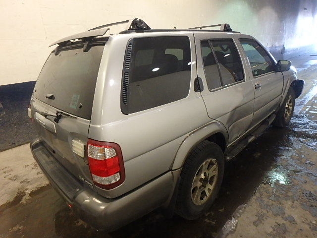 JN8DR07Y91W516783 - 2001 NISSAN PATHFINDER SILVER photo 4