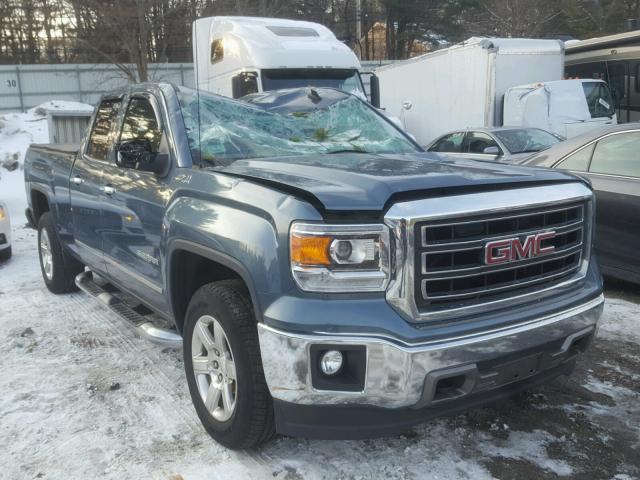 1GTV2VEC7EZ226930 - 2014 GMC SIERRA K15 BLUE photo 1