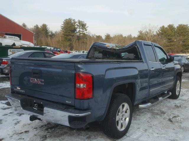 1GTV2VEC7EZ226930 - 2014 GMC SIERRA K15 BLUE photo 4