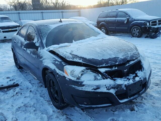 1G2ZA5EB7A4155638 - 2010 PONTIAC G6 BLACK photo 1