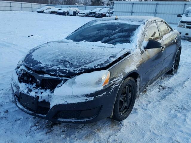 1G2ZA5EB7A4155638 - 2010 PONTIAC G6 BLACK photo 2