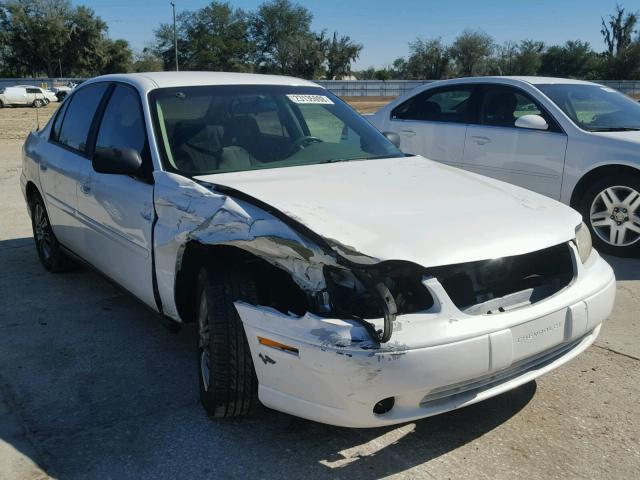 1G1ND52J33M601941 - 2003 CHEVROLET MALIBU WHITE photo 1