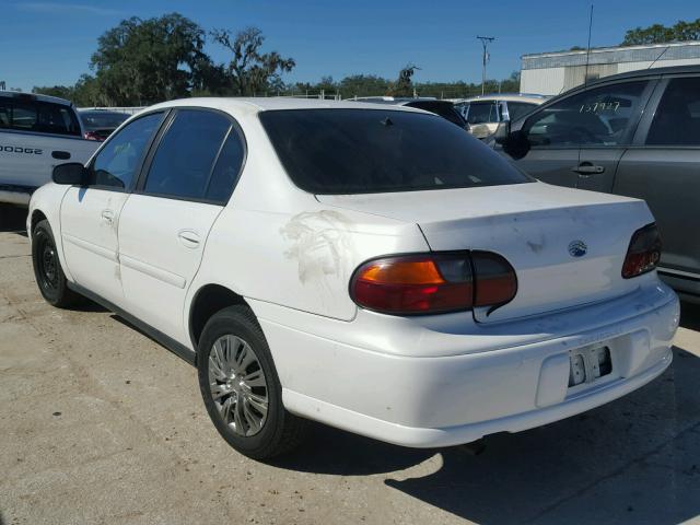 1G1ND52J33M601941 - 2003 CHEVROLET MALIBU WHITE photo 3