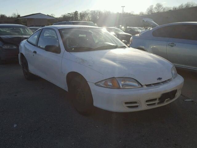 1G1JC124217151635 - 2001 CHEVROLET CAVALIER WHITE photo 1