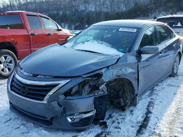 1N4AL3AP1EC198298 - 2014 NISSAN ALTIMA 2.5 GRAY photo 2