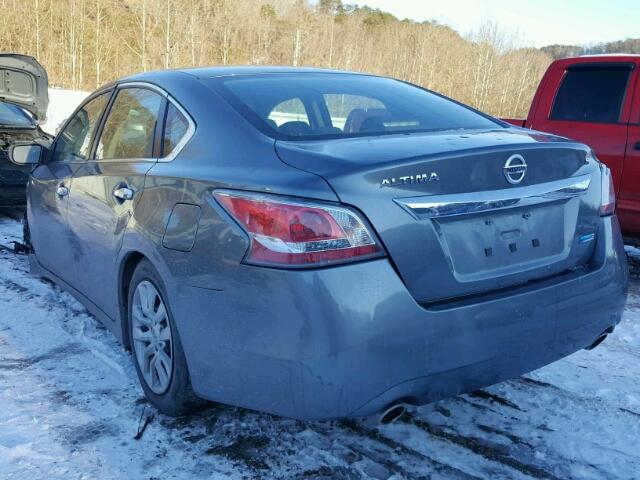 1N4AL3AP1EC198298 - 2014 NISSAN ALTIMA 2.5 GRAY photo 3